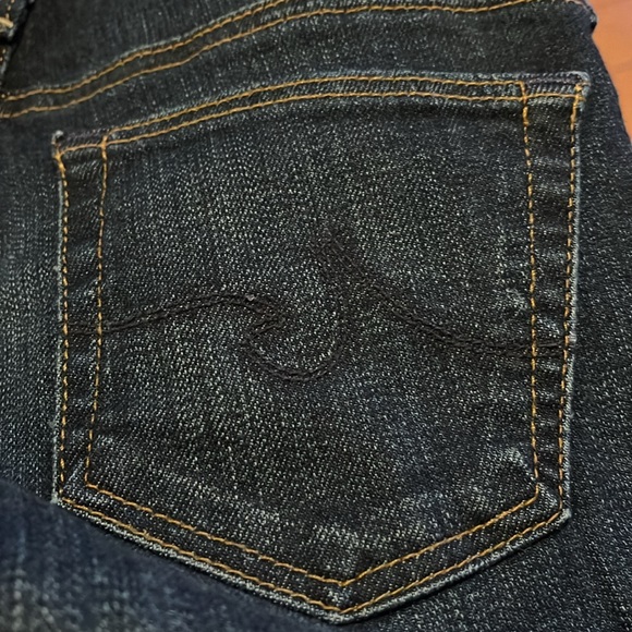 AG Adriano Goldschmied The Stilt Blue Jeans Size 24 made in USA - Picture 6 of 11